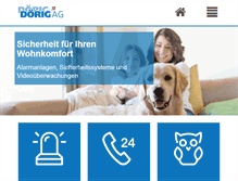 Tablet Screenshot of doerig-doerig.ch